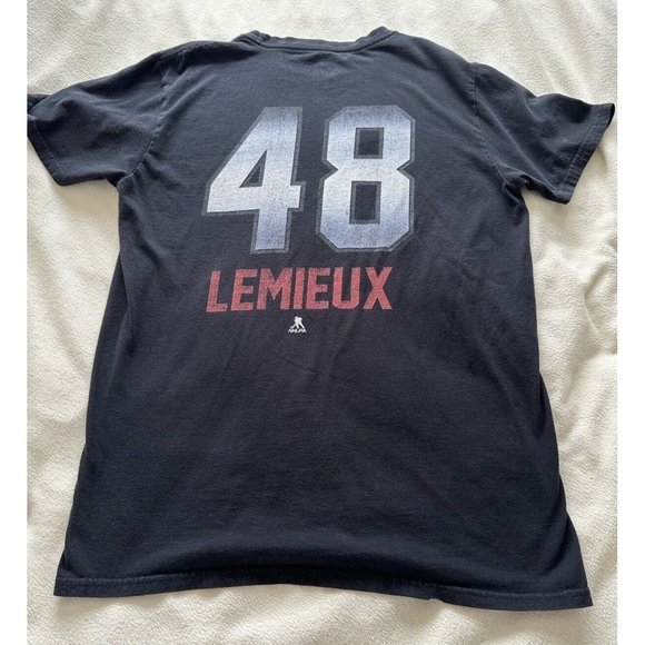 Fanatics New York Rangers Shirt #48 SZ Med Mario Lemieux Hockey NHL Short Sleeve - Picture 2 of 9